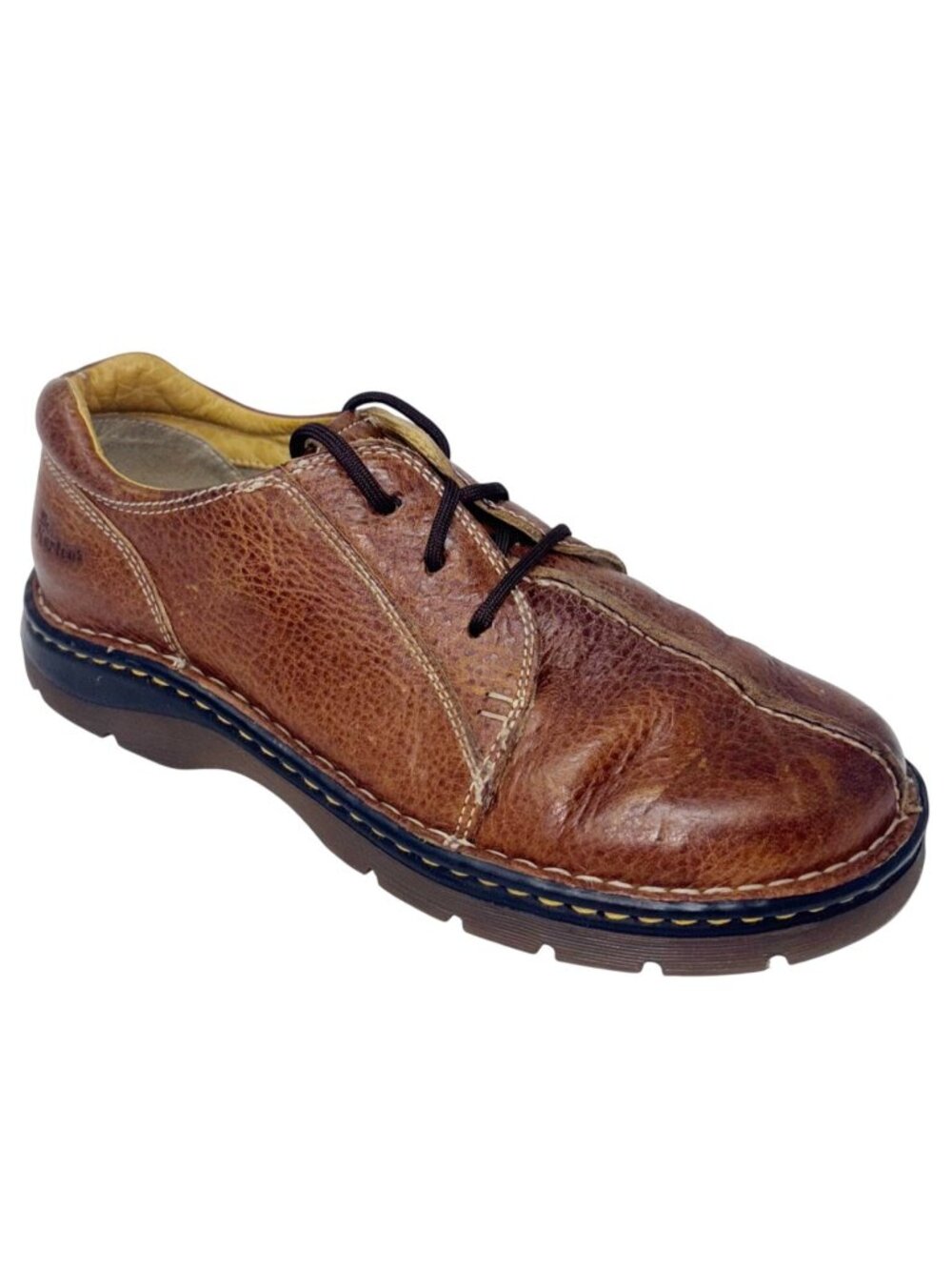 Vintage Dr. Martens 8C15 Men's Leather Split Toe Chunky Lace-Up Oxford